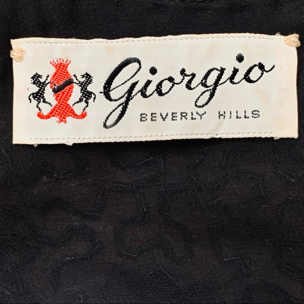 Vintage 80s Giorgio Beverly Hills Blouse, size S - Picture 7 of 10